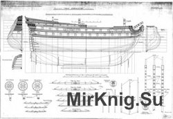 Чертежи парусного корабля San Fernando (1727)
