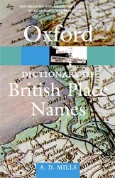 A Dictionary of British Place-Names