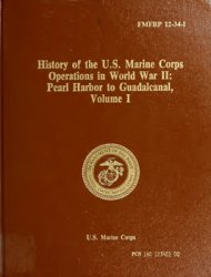History of U.S. Marine Corps Operations in World War II