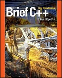 Brief C++: Late Objects, 3rd Edition
