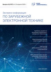 Экспресс-информация по зарубежной электронной технике №8 2020