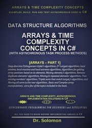 Arrays and Time Complexity Implementation Solutions in C# (Array - Part 1) (Data Structure Algorithms)