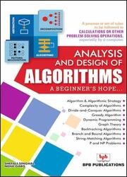 Analysis and Design of Algorithms (2018)