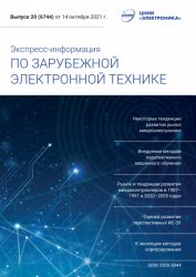 Экспресс-информация по зарубежной электронной технике №20 2021