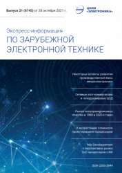 Экспресс-информация по зарубежной электронной технике №21 2021