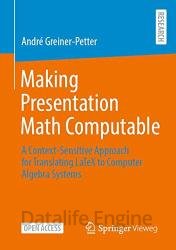 Making Presentation Math Computable