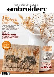 Embroidery Magazine - January/February 2024