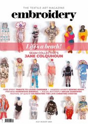 Embroidery Magazine - July/August 2024