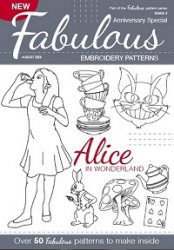Fabulous Embroidery Patterns №2 2024 Alice In Wonderland