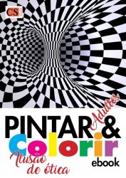 Pintar & Colorir Adultos - Ilusão de ótica