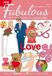 Fabulous Patchwork Applique Patterns №5 2024  Valentines, Hearts & Flowers