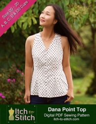 Dana Point Top Digital Sewing Pattern