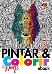 Pintar & Colorir Adultos - Wolfs